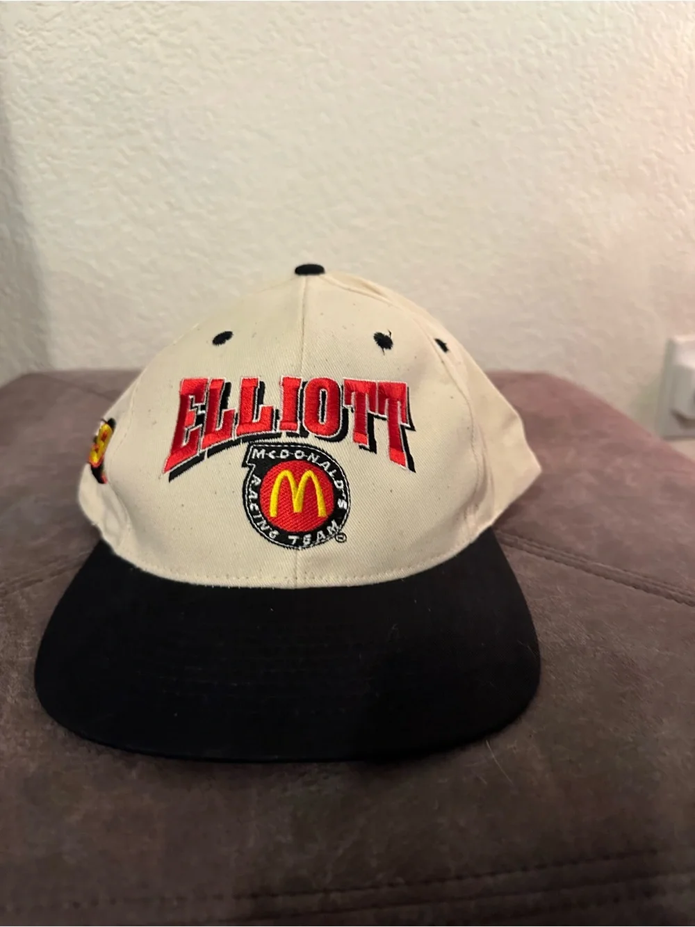 BIll Elliott McDonald's NASCAR racing hat